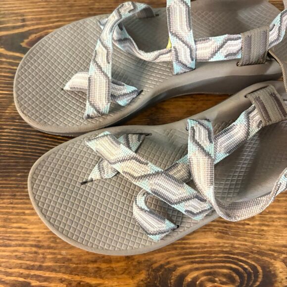 Chacos‎ Blue And Gray Sandals Size 7 - Picture 4 of 8